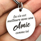 Porte-clés pour une amie