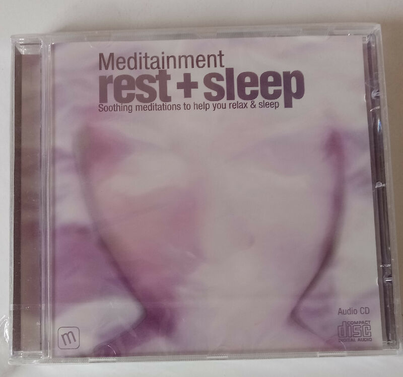 Meditainment Rest+Sleep soothing meditations to help you rest and sleep CD