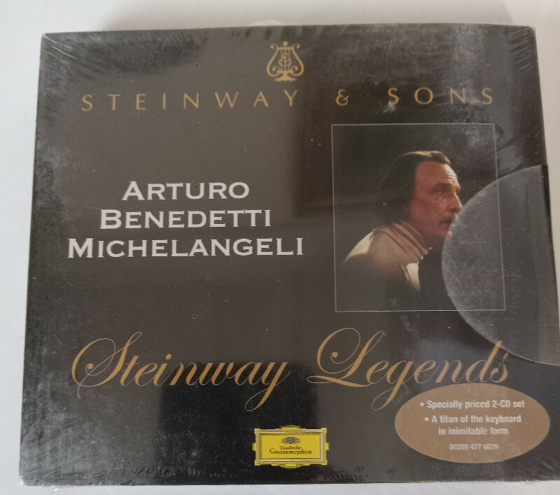 Steinway and Sons Arturo Benedetti Michelangeli Legends CD