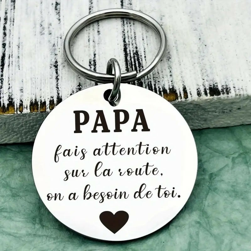 Porte-clés pour papa sur la route