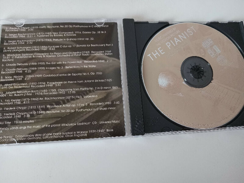 Music inspired by the motion picture The Pianist