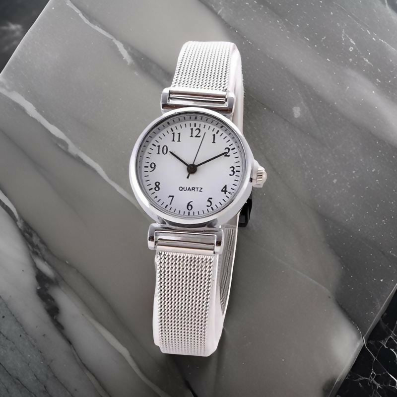 montre femme argent