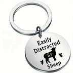 Porte-clés ' Distracted by sheep'