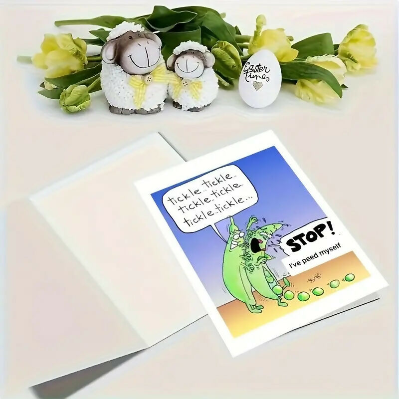 Carte de fête-voeux humour / greeting cards funny = modèle 1