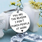 Porte-clés 'Punch people at work'