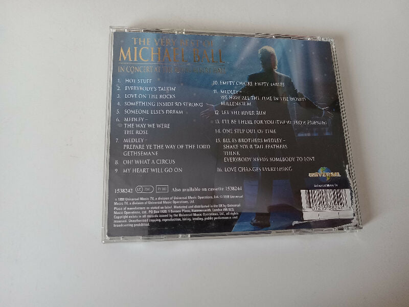 The very best of Michael Ball in concert at the royal Albert Hall CD