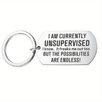 Porte-clés 'Unsupervised'