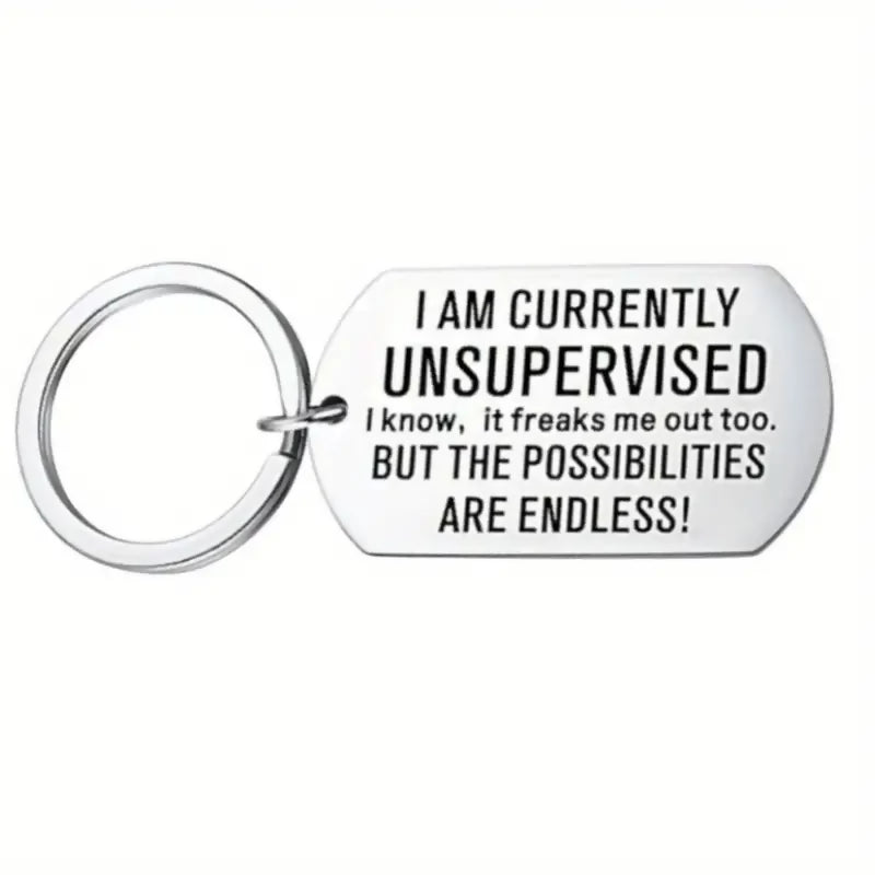 Porte-clés 'Unsupervised'