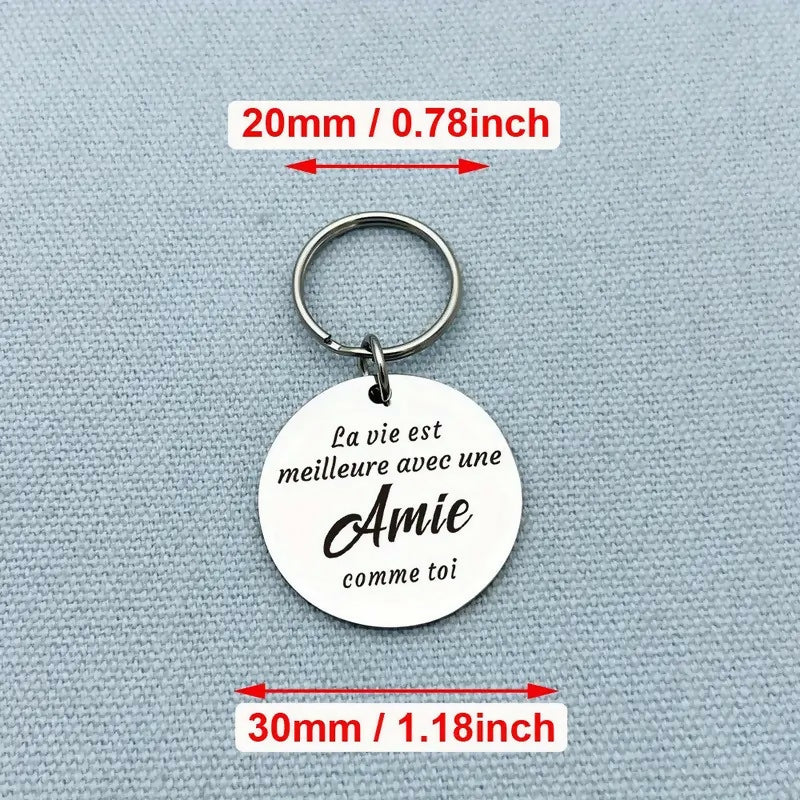 Porte-clés pour une amie