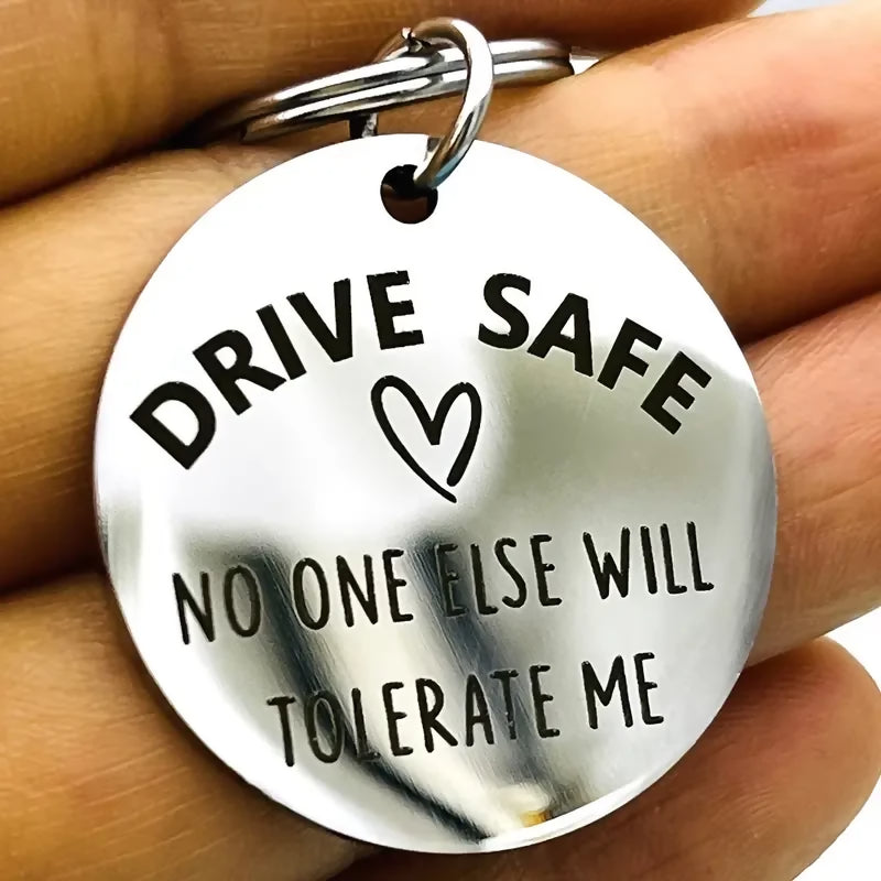 Porte clés 'Drive Safe'