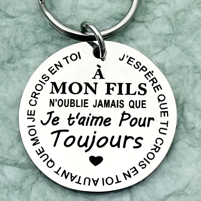 Porte-clés 'A mon fils' style 1