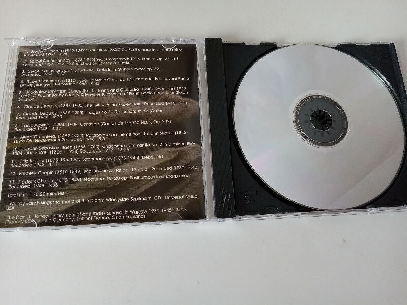 Music inspired by the motion picture The Pianist