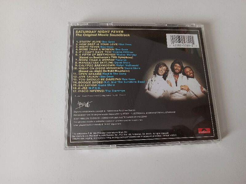 Saturday Night Fever the original movie soundtrack CD