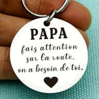 Porte-clés pour papa sur la route