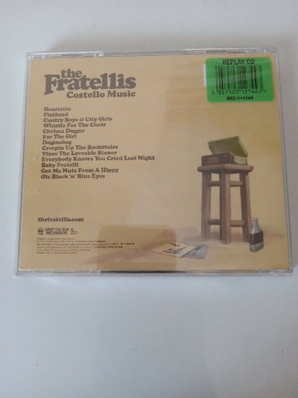 The Fratellis Costello Music CD