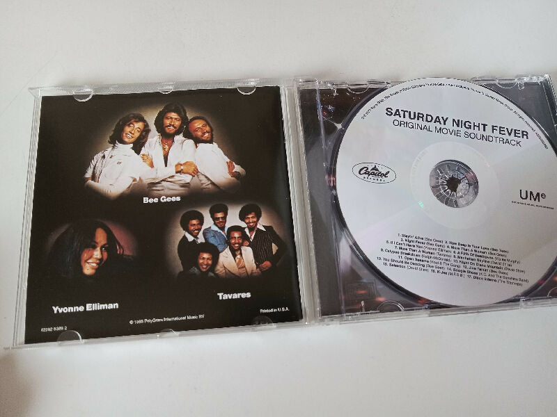 Saturday Night Fever the original movie soundtrack CD