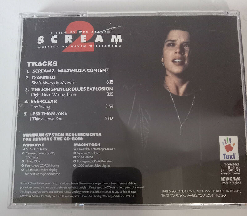 Scream 2 soundtrack CD