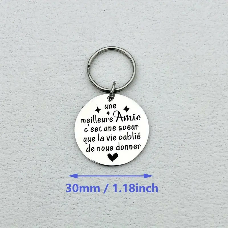 Porte-clés 'Une meilleur amie c'est une soeur'