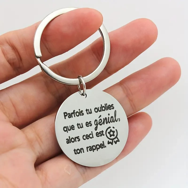 Porte-clés 'Tu es génial' modèle 2