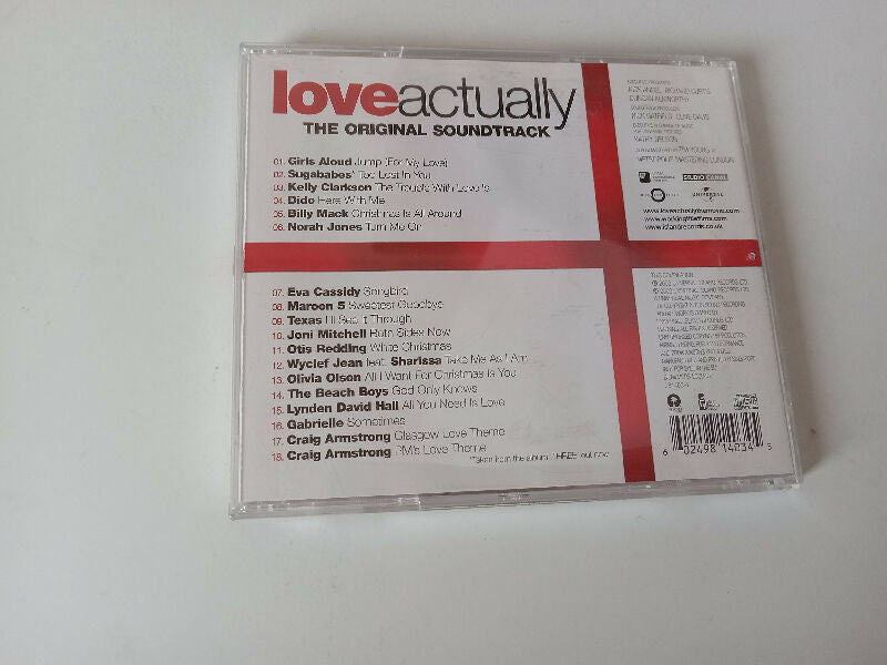 Love actually original soundtrack CD (feat. Billy Mack,Kelly Clarkson,ect.)