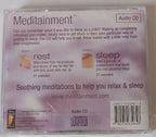 Meditainment Rest+Sleep soothing meditations to help you rest and sleep CD