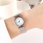montre femme argent
