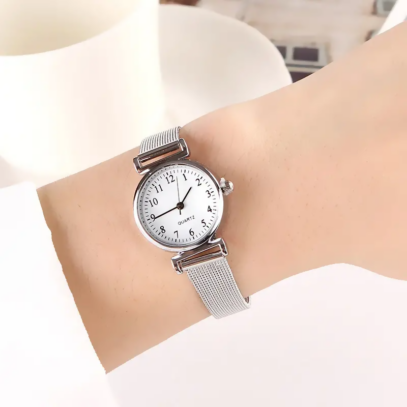 montre femme argent