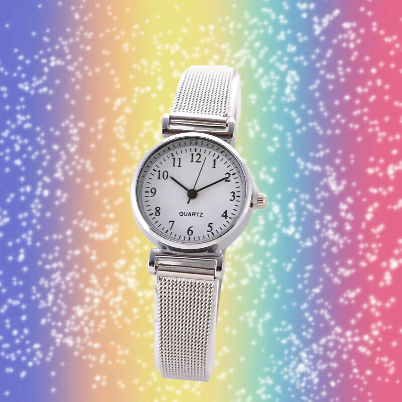 montre femme argent
