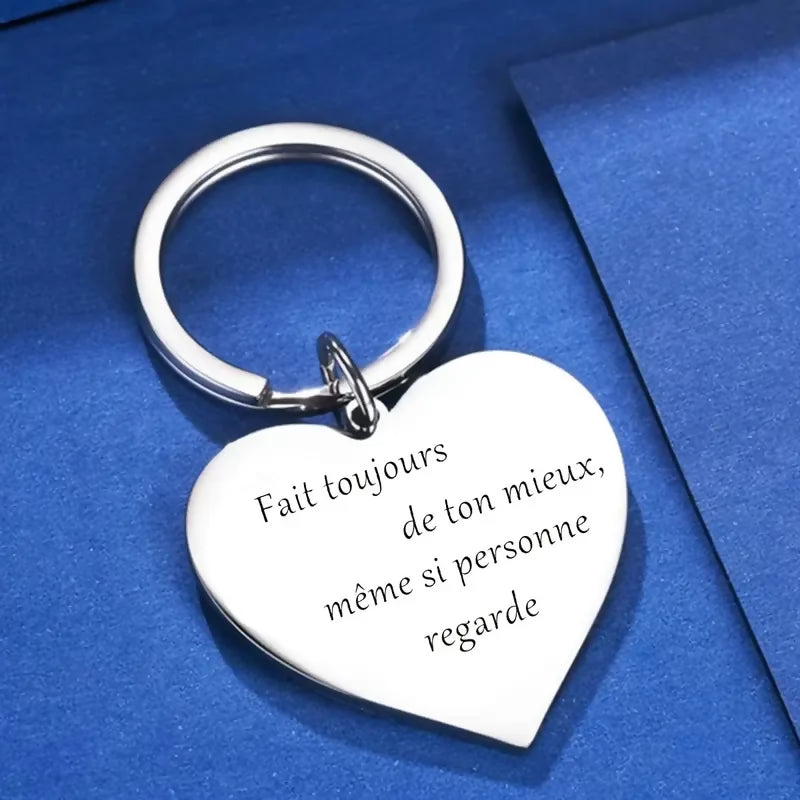 Porte-clés 'Fait de ton mieux'