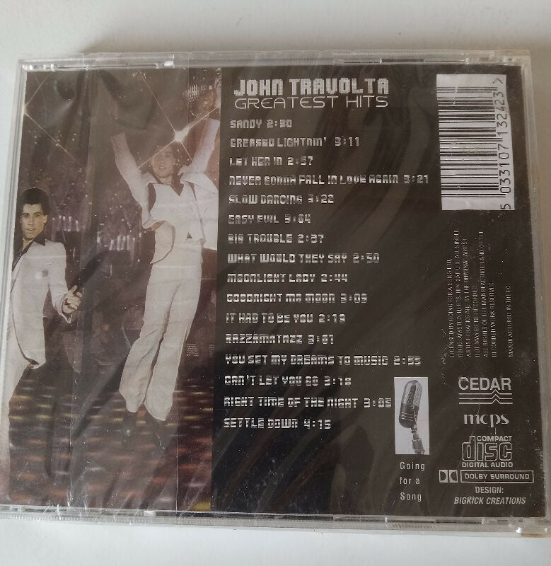 John Travolta Greatest Hits CD