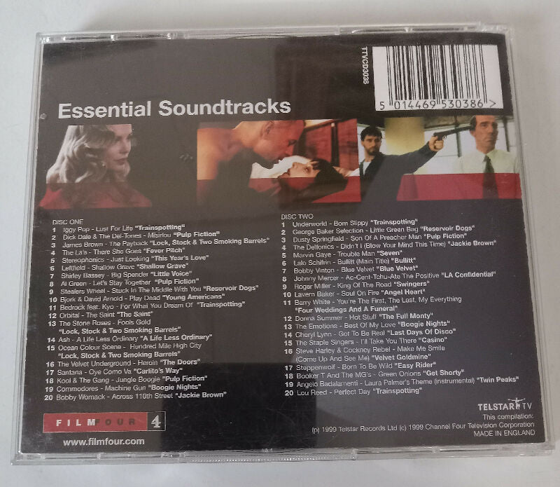 Essential Soundtrack CD (feat.Reservoir dogs,pulp fiction, ect.) 2cd set