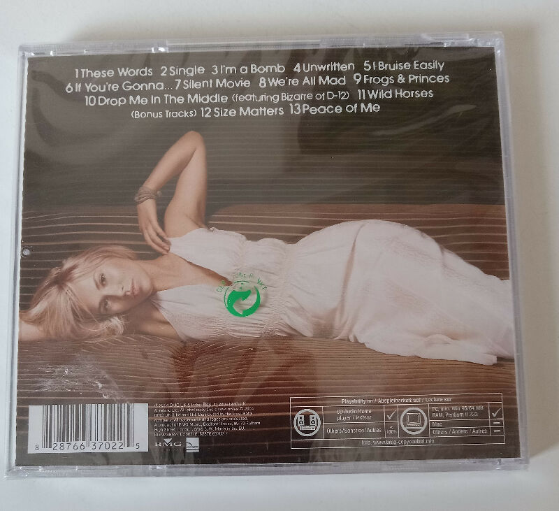 Natasha Bedingfield Unwritten CD