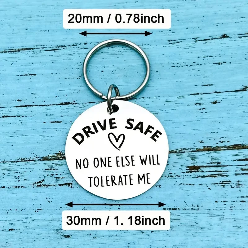 Porte clés 'Drive Safe'