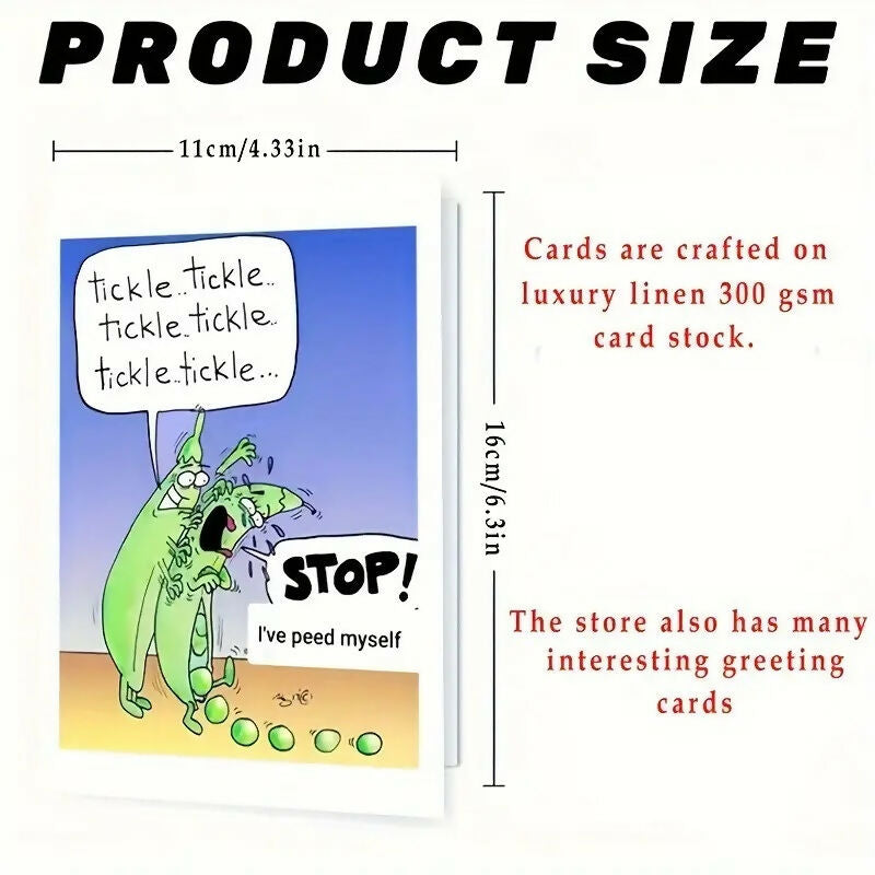 Carte de fête-voeux humour / greeting cards funny = modèle 1