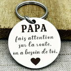 Porte-clés pour papa sur la route