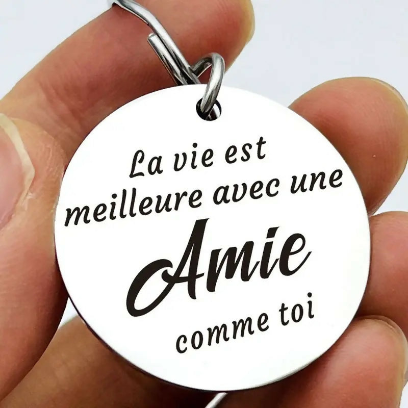 Porte-clés pour une amie