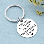 Porte-clés 'Punch people at work'