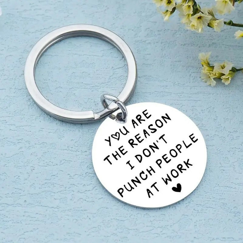 Porte-clés 'Punch people at work'