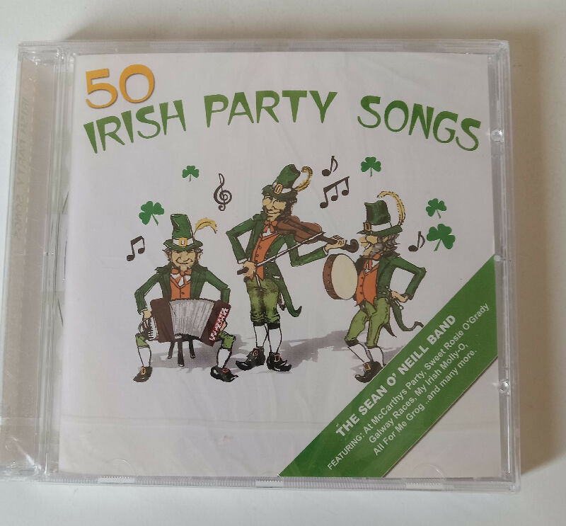 50 Irish party songs CD the Sean O'Neill band