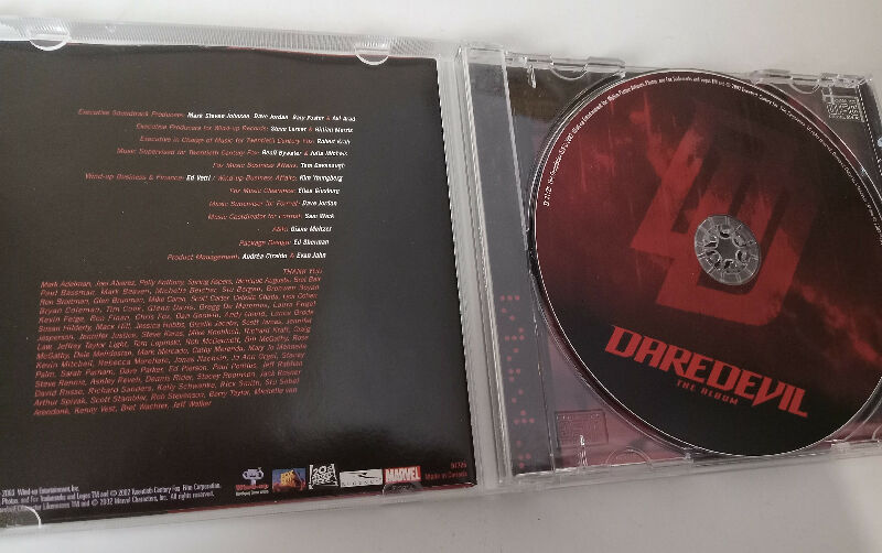 Daredevil soundtrack CD