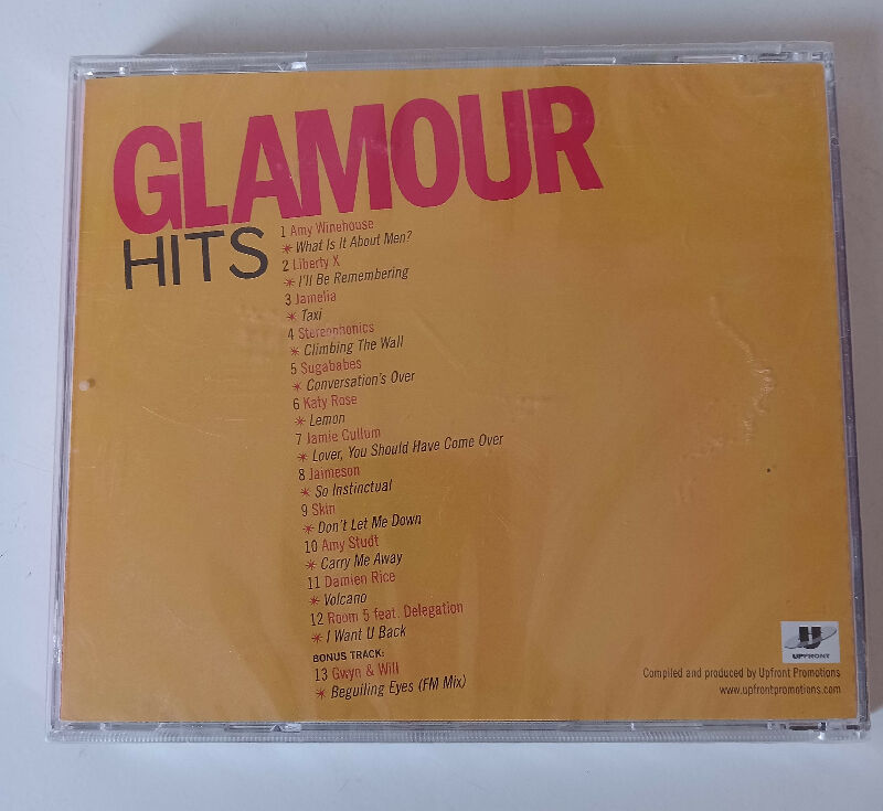 Glamour Hits CD (Amy Winehouse,Sugababes ,ect..)