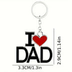 Porte-clés 'I love dad'