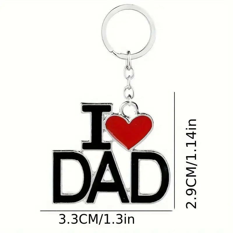 Porte-clés 'I love dad'