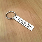 Porte-clés 'I love you more'